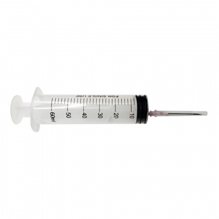 Шприц медицинский Luer Slip Медицина Medical syringe Luer Slip, 60 мл